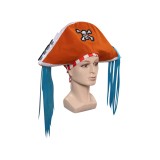 2023 Buggy Pirate Hat Cap Headgear Accessories Cosplay Costume Halloween Carnival