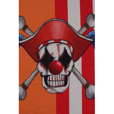 Costume de cosplay d'accessoires de mouchoir Buggy One Piece 2023 pour Halloween Carnaval
