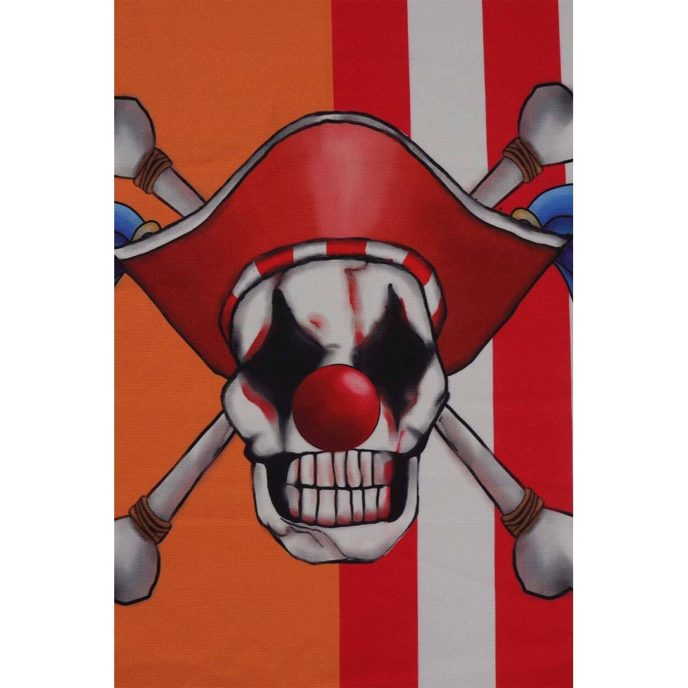 Costume de cosplay d'accessoires de mouchoir Buggy One Piece 2023 pour Halloween Carnaval