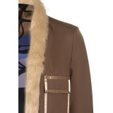 2023 Buggy Brown Coat Suit Cosplay Costume Halloween Carnival Outfit