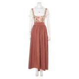 Oktoberfest 1900 Maria Hoflinger Women Bavaria Dress Party Cosplay Costume Halloween Carnival