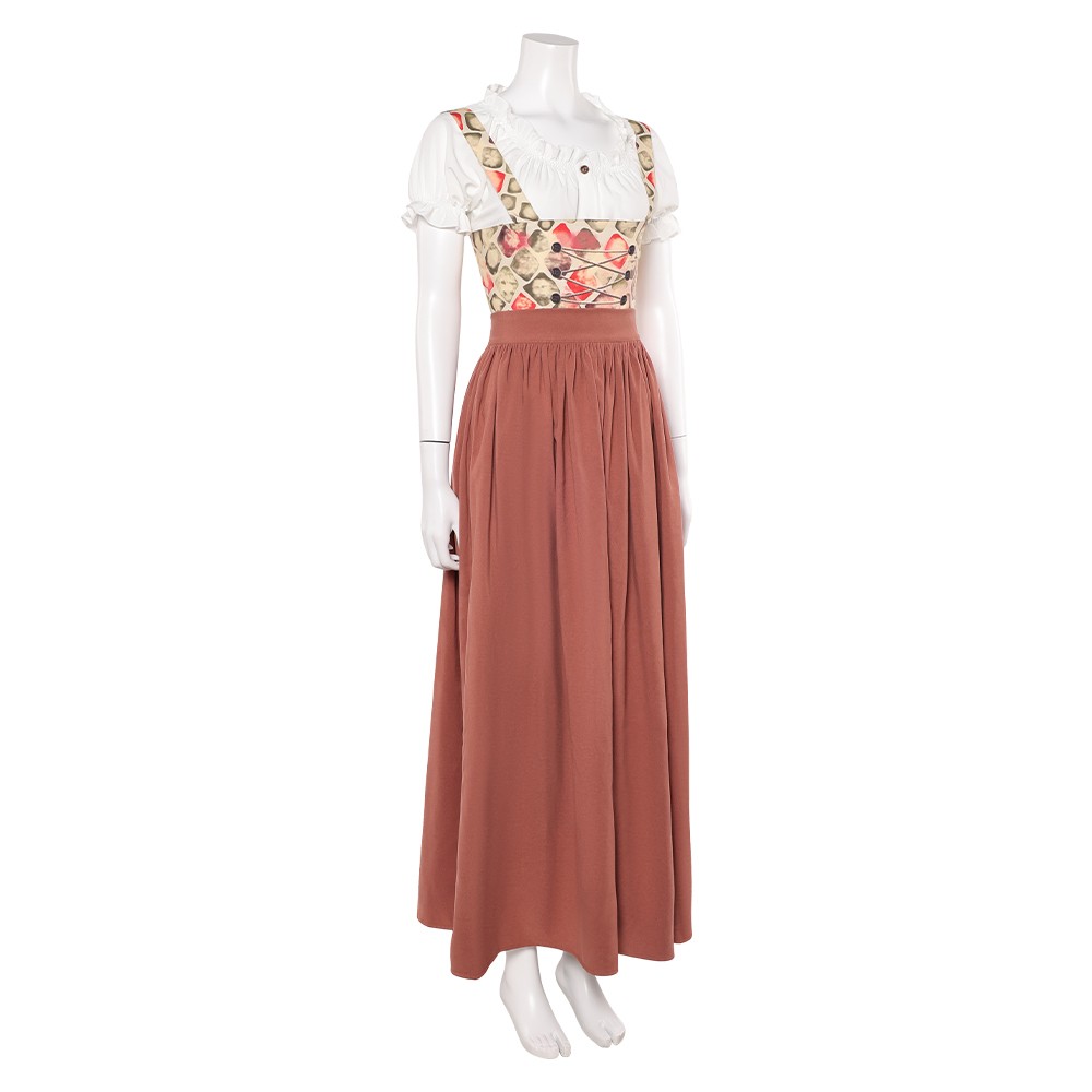 Oktoberfest 1900 Maria Hoflinger Women Bavaria Dress Party Cosplay Costume Halloween Carnival