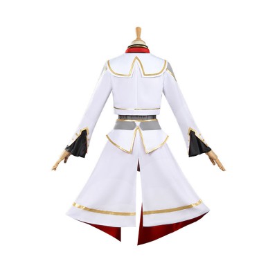Oguri Cap Costume de Cosplay de Joli Costume Blanc Tenue de Halloween Carnaval