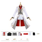 Oguri Cap Costume de Cosplay de Joli Costume Blanc Tenue de Halloween Carnaval