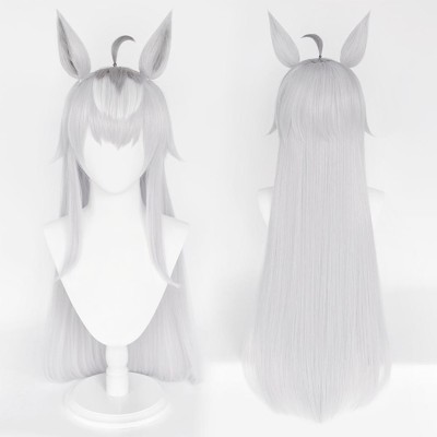 Oguri Cap Wig Heat Resistant Synthetic Hair Party Cosplay Costume Halloween Carnival