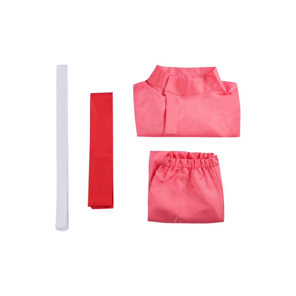 Ogino Chihiro Femme Costume de Cosplay Rose Costume de Halloween Carnaval