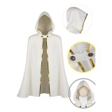 Octopath Traveler Temenos Mistral White Cloak Cosplay Costume Halloween Carnival Outfit