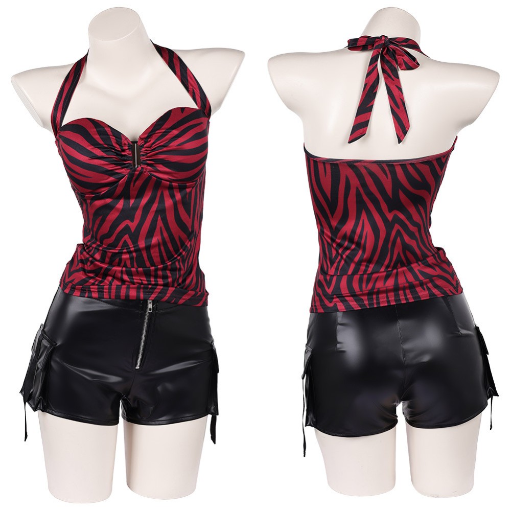 Obsession Nikki Women Red Cosplay Costume Halloween Carnival Outfit