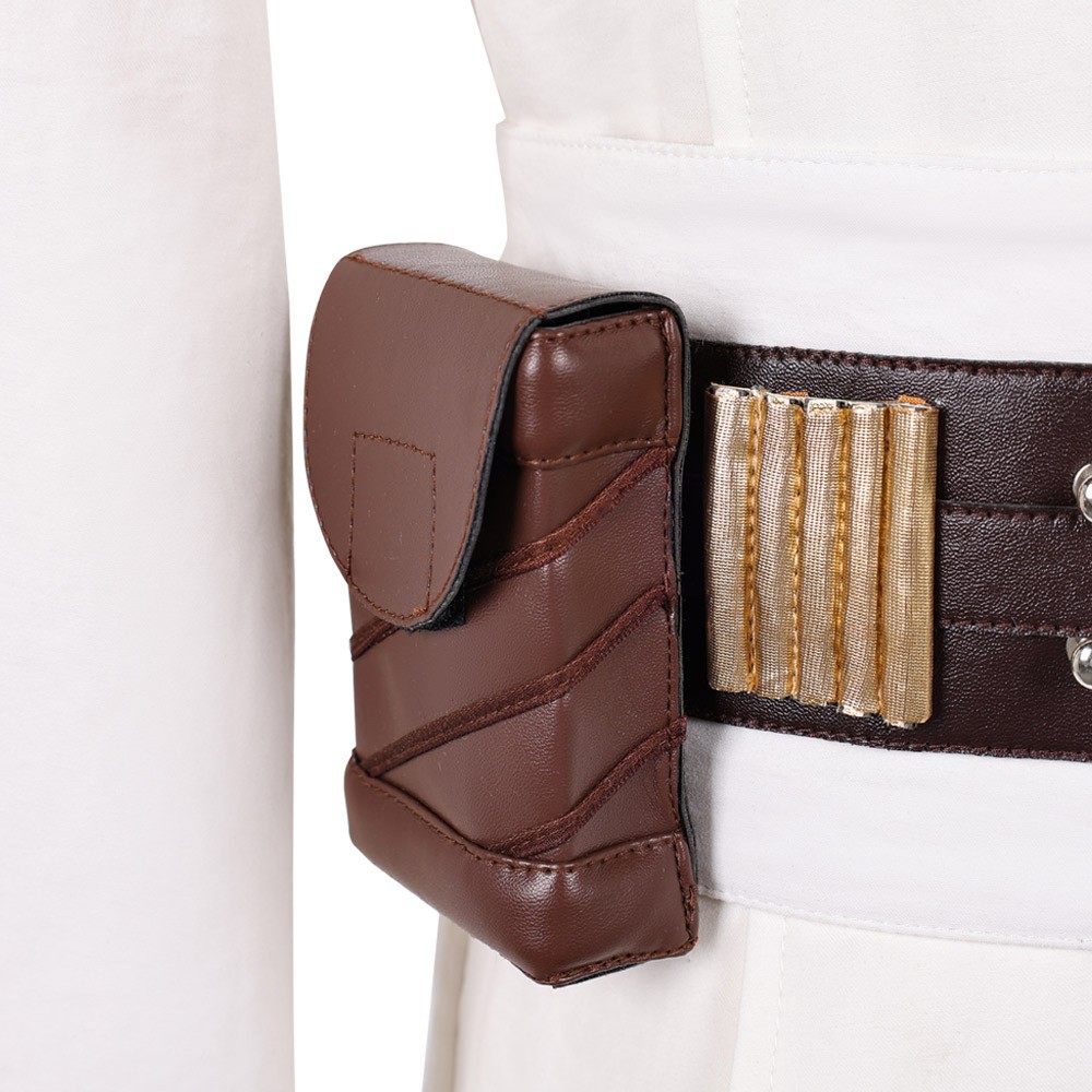 Costume de cosplay blanc d'Obi-Wan Kenobi pour Halloween et carnaval