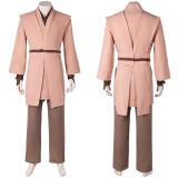 Obi-Wan Kenobi Ensemble de Robe pour Hommes Costume Cosplay Halloween Carnaval