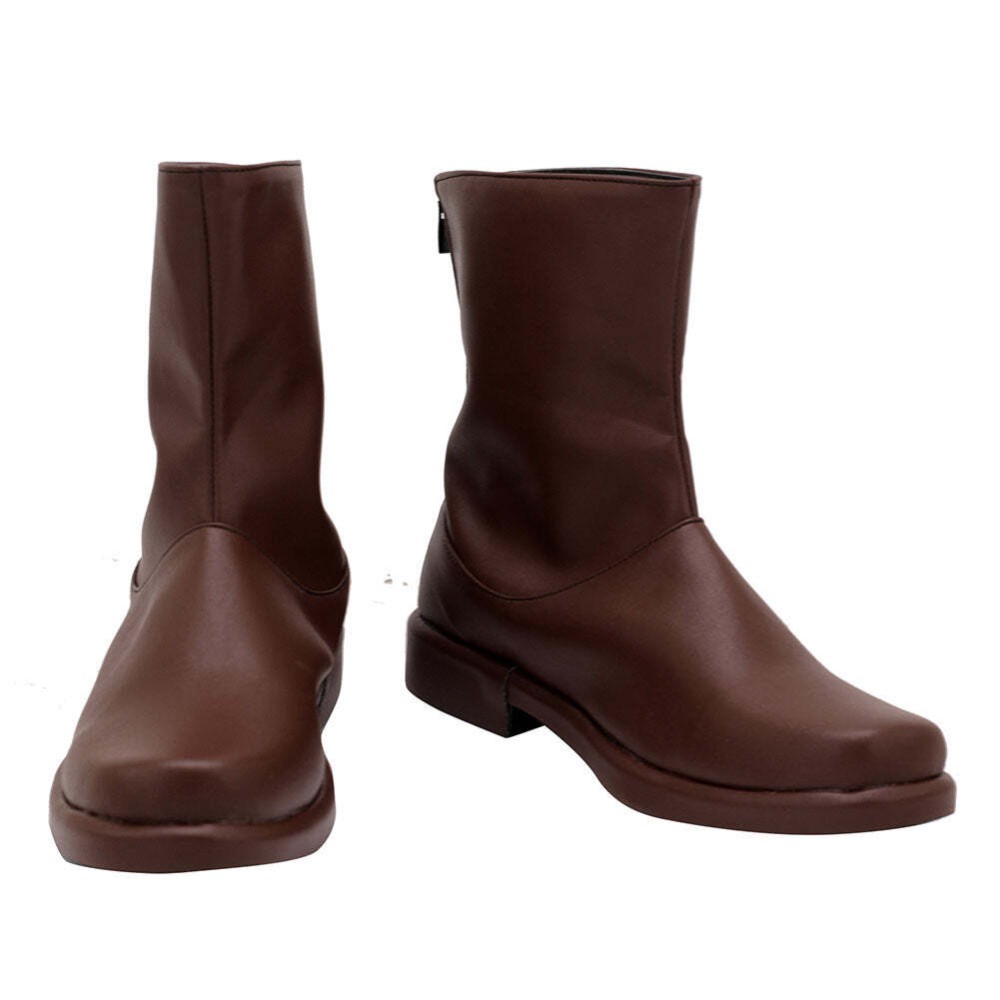 Chaussures Bottes Obi-Wan Kenobi Accessoire Cosplay Costume Halloween Carnaval