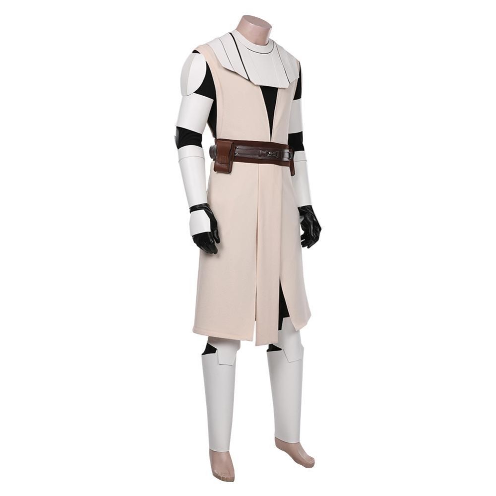 Obi-Wan Kenobi Coat Uniform Suit Cosplay Costume Halloween Carnival Outfit
