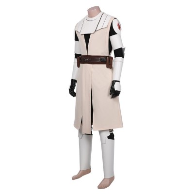 Obi-Wan Kenobi Coat Uniform Suit Cosplay Costume Halloween Carnival Outfit