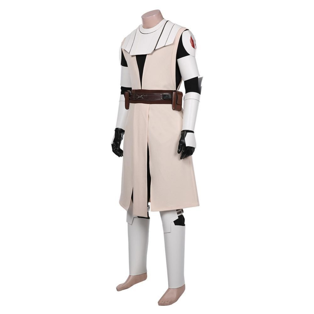Obi-Wan Kenobi Coat Uniform Suit Cosplay Costume Halloween Carnival Outfit