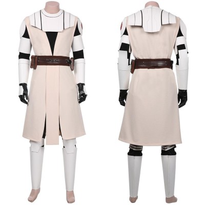 Obi-Wan Kenobi Coat Uniform Suit Cosplay Costume Halloween Carnival Outfit