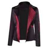 O'Dessa Odessa Black Jacket Cosplay Costume Halloween Carnival Outfit
