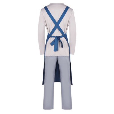 Nyaight of the Living Cat Jiu Naqi Men Top Pants Apron Set Party Cosplay Costume Halloween Carnival