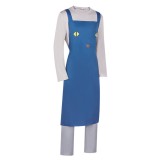 Nyaight of the Living Cat Jiu Naqi Men Top Pants Apron Set Party Cosplay Costume Halloween Carnival