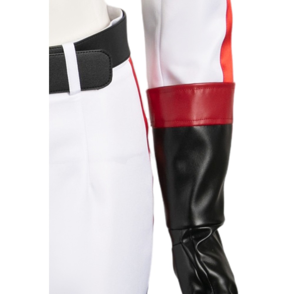 Nuka Cola Girl Femme Ensemble Blanc Costume Cosplay Apocalypse Halloween Carnaval