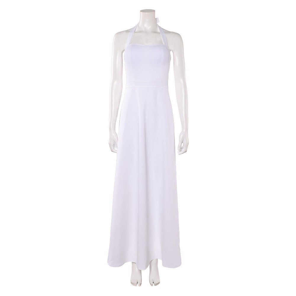 Now You See Me: Now You Don't Henley Reeves White Dress Cosplay Costume Halloween Carnival