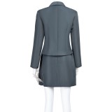 Costume de cosplay Nosferatu Lucy Harker en uniforme gris pour Halloween et carnaval