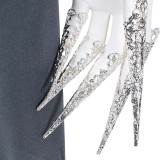 Costume de cosplay Nosferatu Lucy Harker en uniforme gris pour Halloween et carnaval