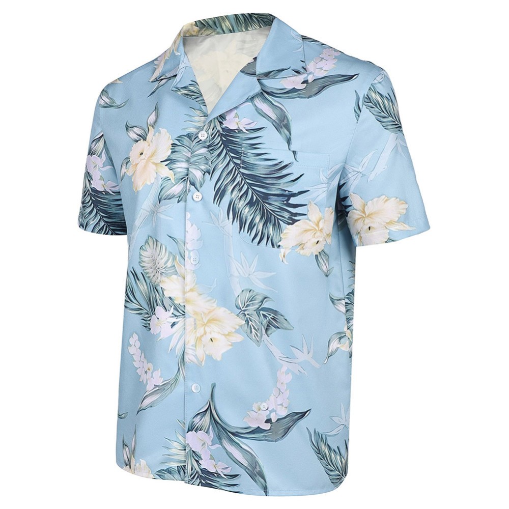 Personne Hutch Mansell Hommes Bleu Ahola Chemise de Plage Fête Costume Cosplay Halloween Carnaval