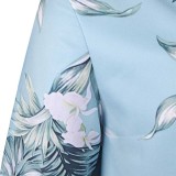 Personne Hutch Mansell Hommes Bleu Ahola Chemise de Plage Fête Costume Cosplay Halloween Carnaval