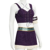 Niko Robin Femmes Violet &nbsp; ​ Costume Cosplay Halloween Carnaval