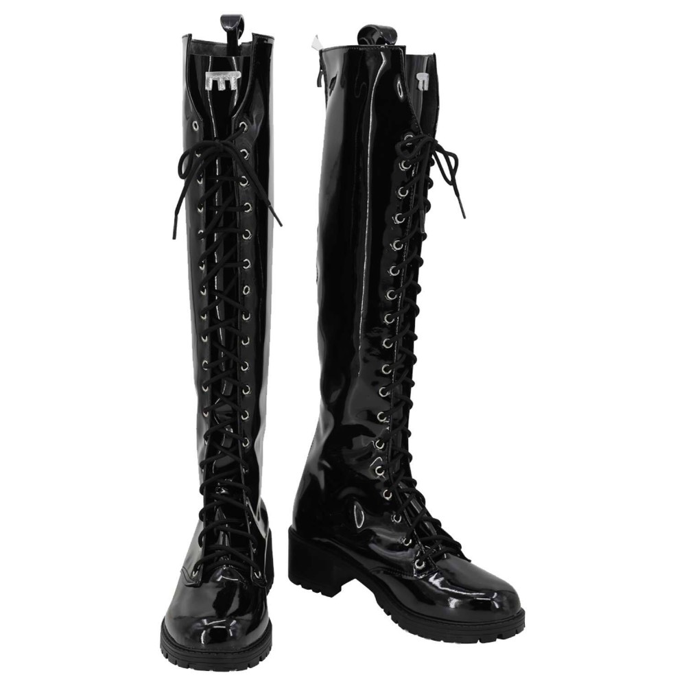 NIKKE: The Goddess of Victory Nikke Noir Shoes Boots Custom Made Accessory Cosplay Costume Halloween Carnival