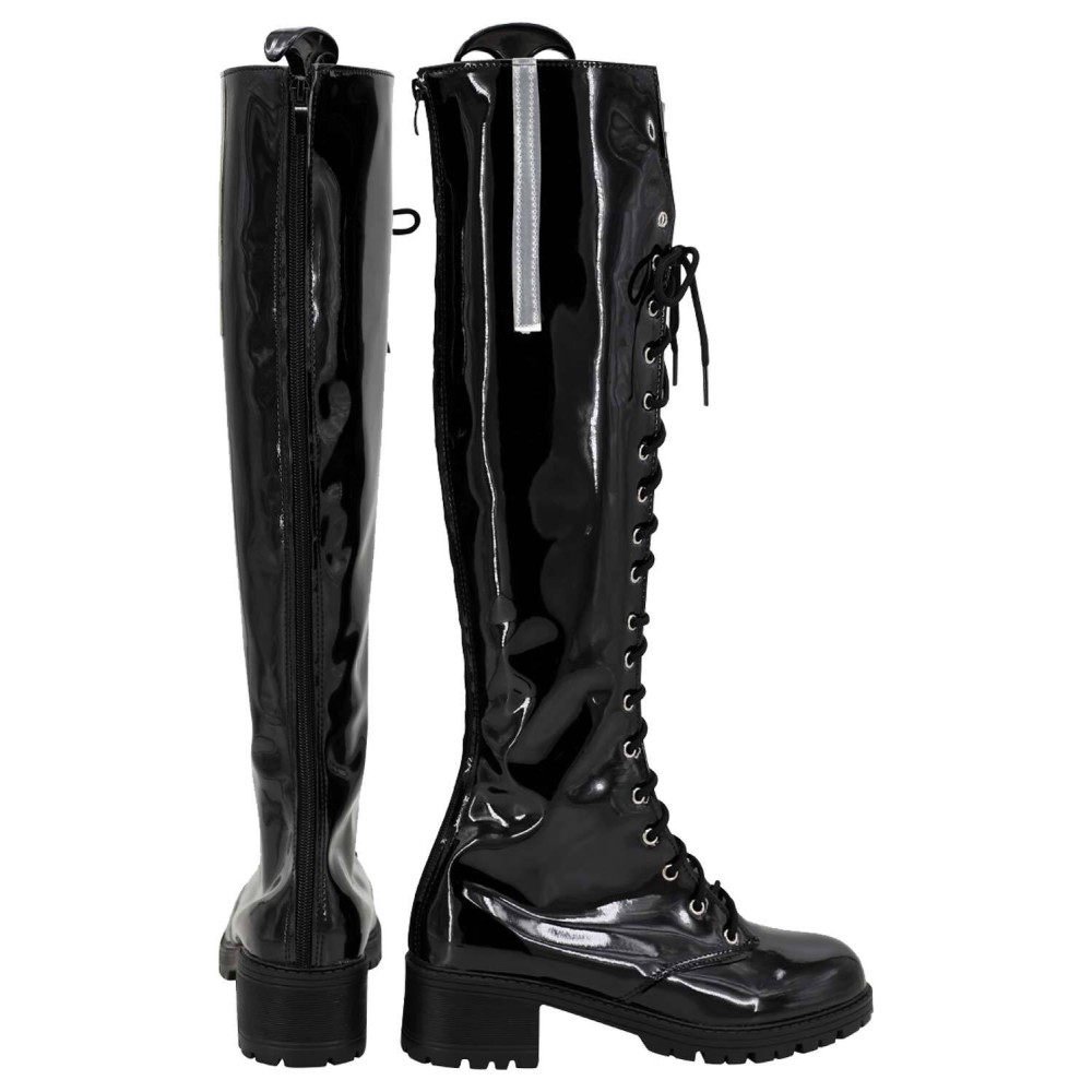 NIKKE: The Goddess of Victory Nikke Noir Shoes Boots Custom Made Accessory Cosplay Costume Halloween Carnival