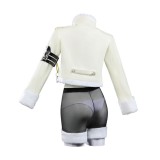 Nikke Déesse de la Victoire Blanc Femme Costume de Cosplay Uniforme Blanc Tenue de Halloween Carnaval