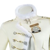 Nikke Déesse de la Victoire Blanc Femme Costume de Cosplay Uniforme Blanc Tenue de Halloween Carnaval
