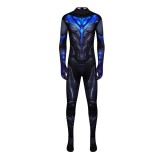 Nightwing Classic Blue Battle Cosplay Costume Halloween Carnival Outfit