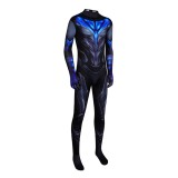 Nightwing Classic Blue Battle Cosplay Costume Halloween Carnival Outfit