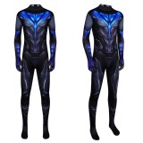 Nightwing Classic Blue Battle Cosplay Costume Halloween Carnival Outfit