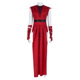 Ensemble de combinaison rouge pour femmes Nightsisters Costume de fête Cosplay Halloween Carnaval