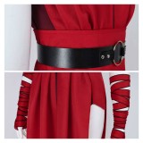 Ensemble de combinaison rouge pour femmes Nightsisters Costume de fête Cosplay Halloween Carnaval