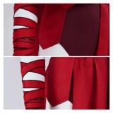 Ensemble de combinaison rouge pour femmes Nightsisters Costume de fête Cosplay Halloween Carnaval