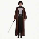 Nightsisters Asajj Ventress Women Brown Cosplay Costume Halloween Carnival Outfit