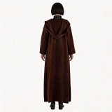 Nightsisters Asajj Ventress Women Brown Cosplay Costume Halloween Carnival Outfit
