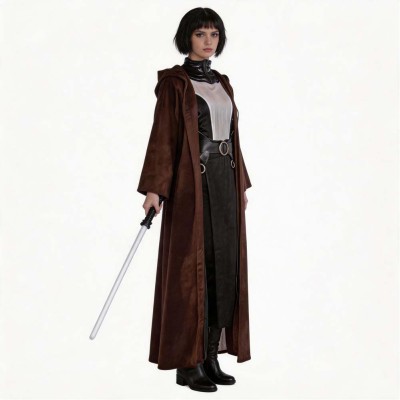 Nightsisters Asajj Ventress Women Brown Cosplay Costume Halloween Carnival Outfit