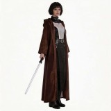 Nightsisters Asajj Ventress Women Brown Cosplay Costume Halloween Carnival Outfit