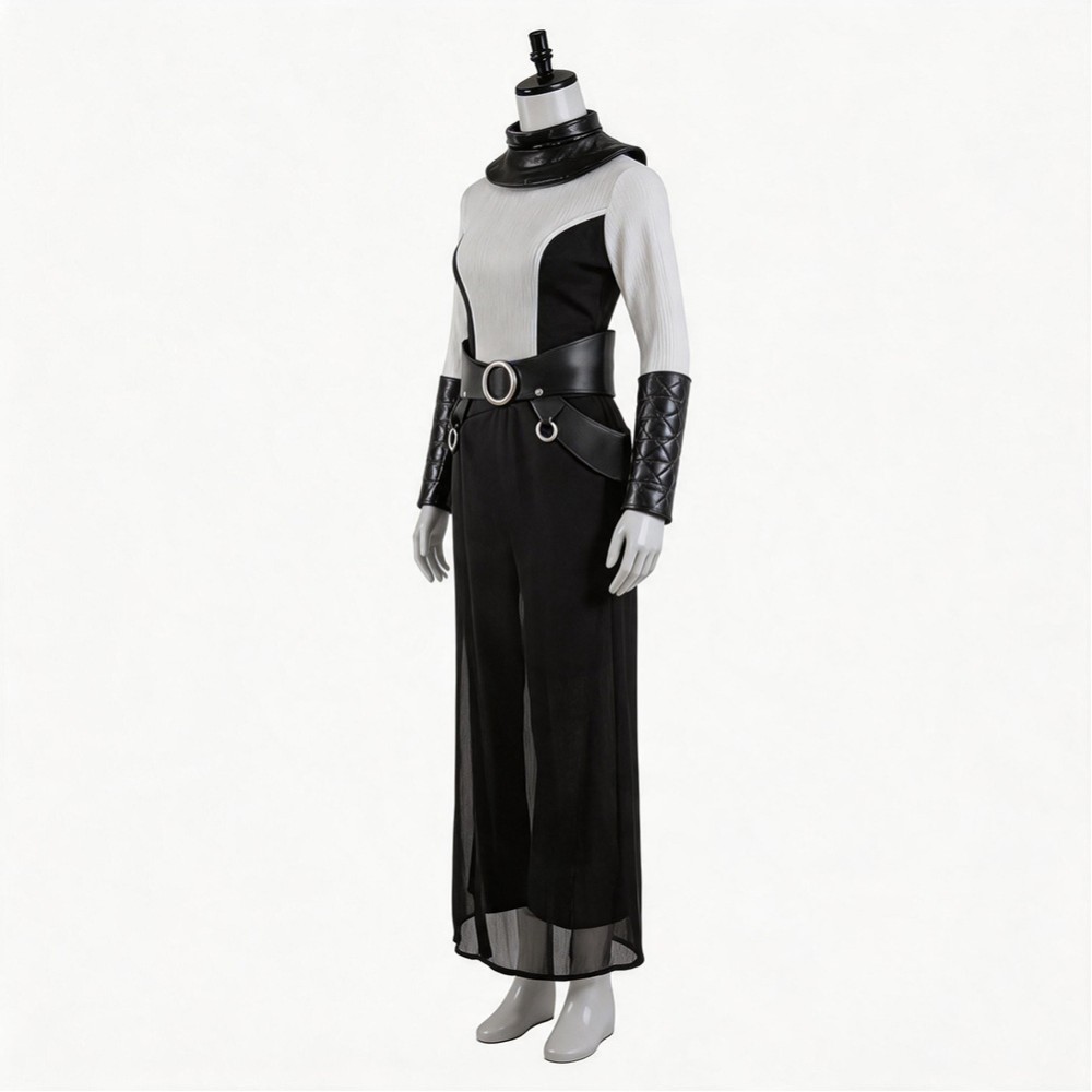 Nightsisters Asajj Ventress Women Brown Cosplay Costume Halloween Carnival Outfit