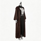Nightsisters Asajj Ventress Women Brown Cosplay Costume Halloween Carnival Outfit