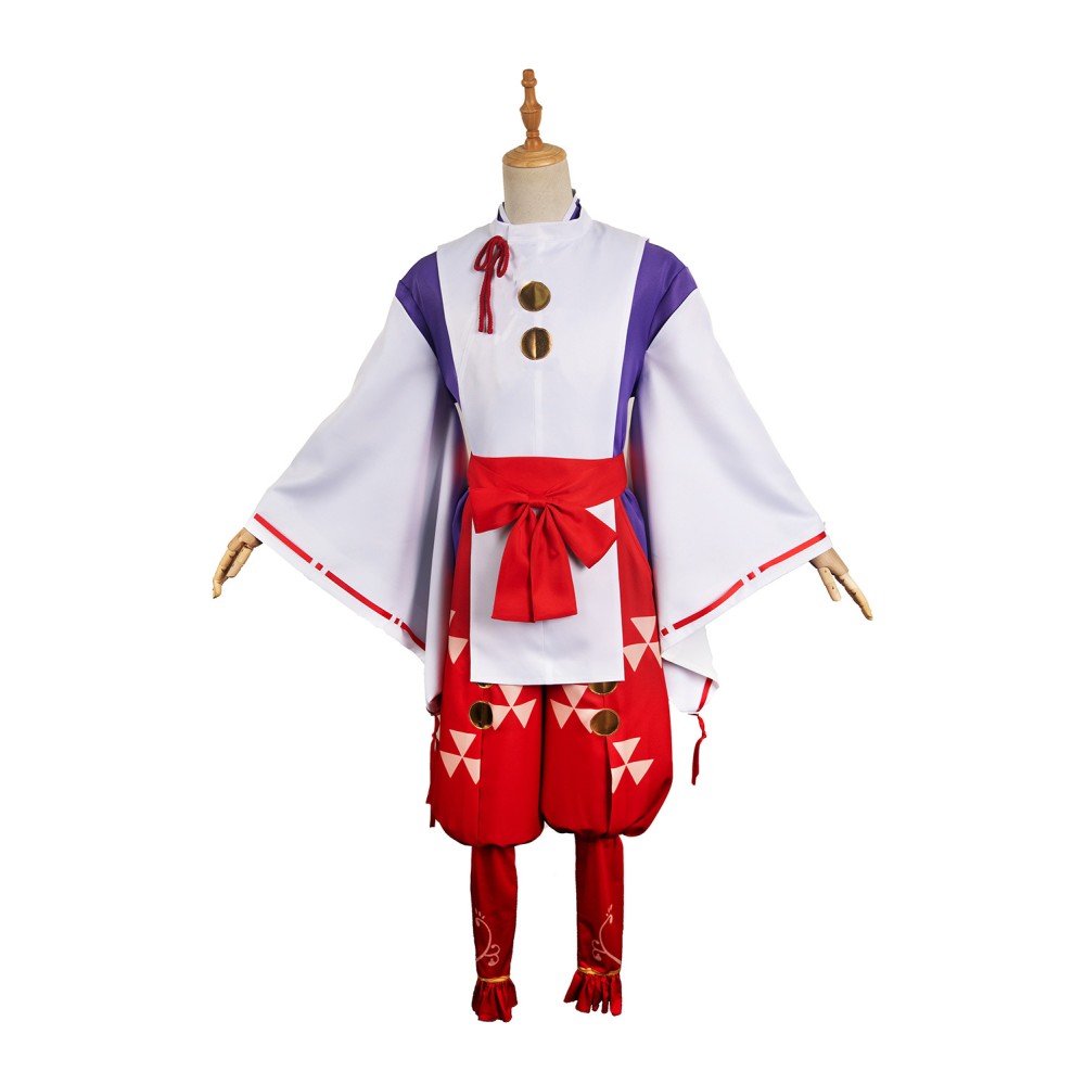 Nige Jouzu no Wakagimi Tokiyuki Houjou Kimono Set Suit Cosplay Costume Halloween Carnival Outfit