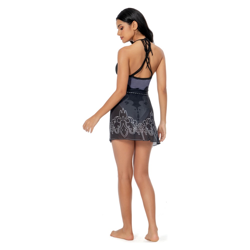 Nier: Automata YoRHa No.2 Party Swimsuit Set Festival UUstyle® Cosplay Costume Halloween Carnival