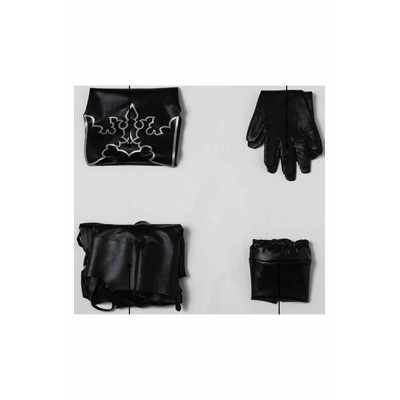NieR: Automata YoRHa No. 2 Type B/2B Costume de Cosplay en Cuir Noir Tenue de Halloween Carnaval