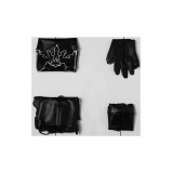 NieR: Automata YoRHa No. 2 Type B/2B Costume de Cosplay en Cuir Noir Tenue de Halloween Carnaval