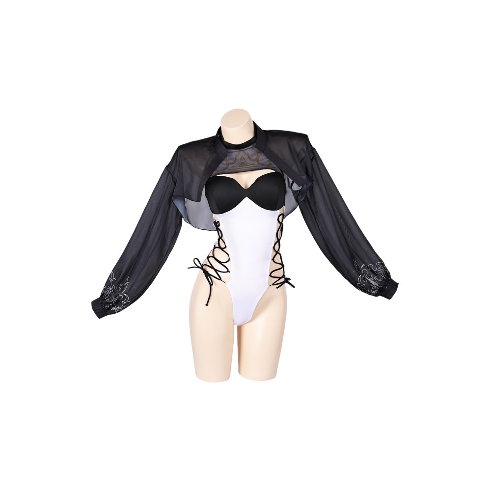 NieR:Automata No2 Type B Ver1.1a Swimsuit Suit Original Design Cosplay Costume Halloween Carnival Outfit